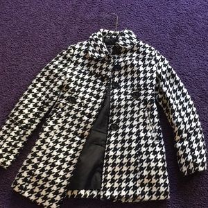 Kids Black & White coat